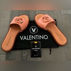 Valentino Authentic NIB Slides - Size 8